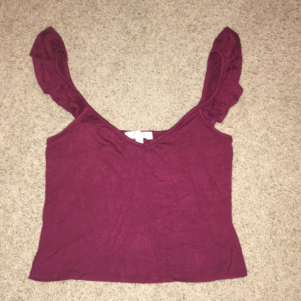 Maroon Tank Top